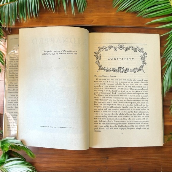 VINTAGE Kidnapped by Robert Louis Stevenson - 1949 Edition - Classic Books - Picture 7 of 16